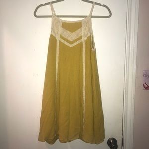 Halter Mustard Dress